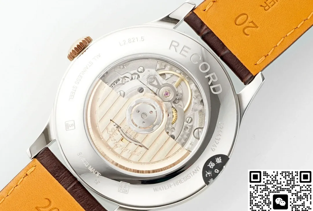 AF Factory Longines Record L2.821.5.11.2 1:1 Best Edition Replica Watch